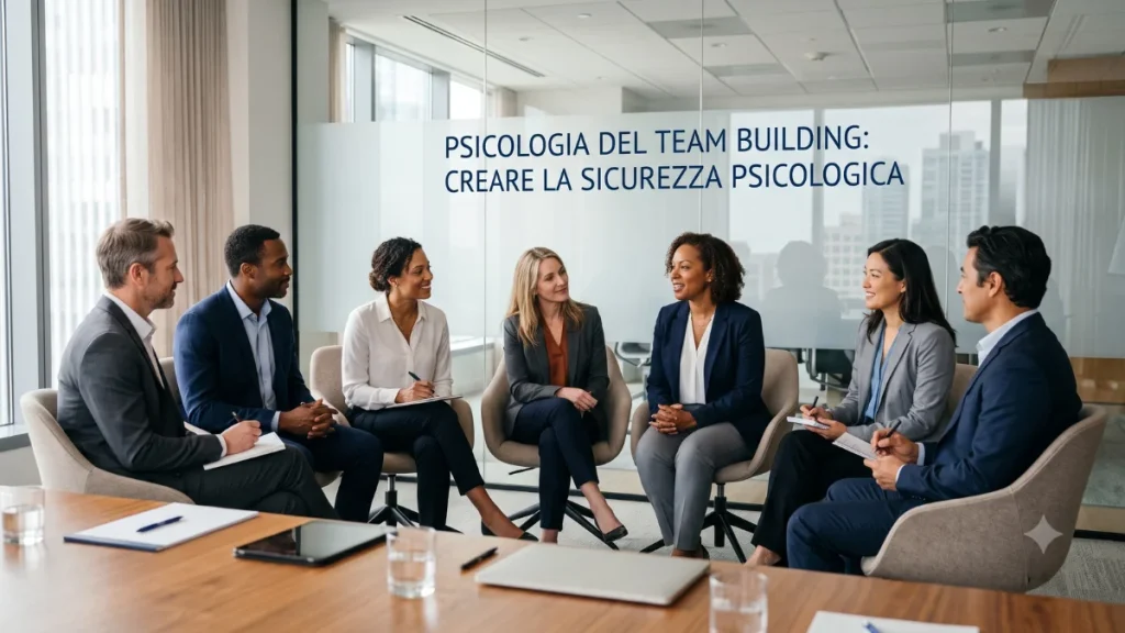 Psicologia del Team Building: Creare la Sicurezza Psicologica