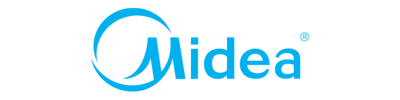 Logo Midea, azienda cliente BgBuilding per team building aziendale